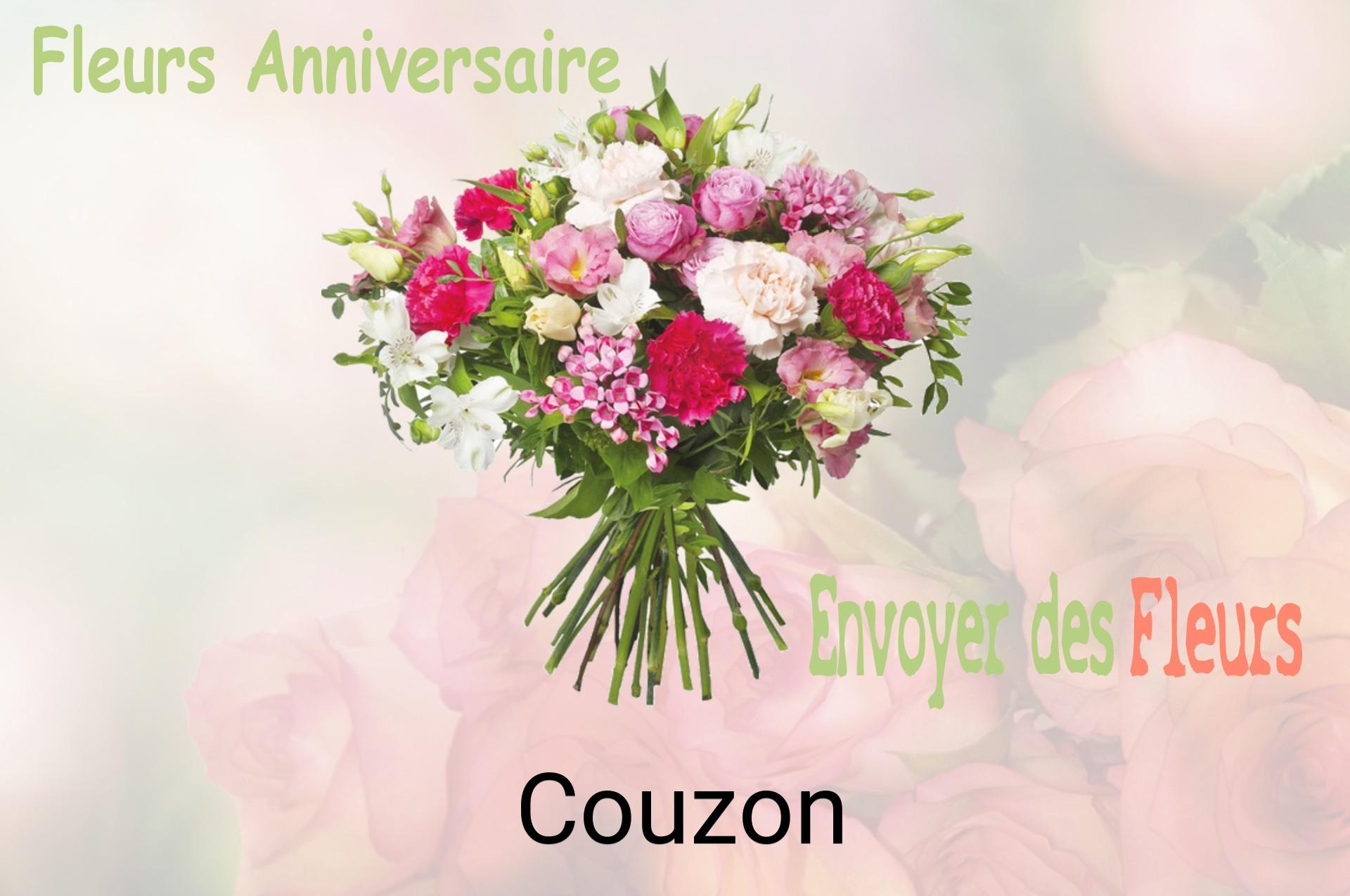 Bouquet de fleurs d’anniversaire livré à Couzon